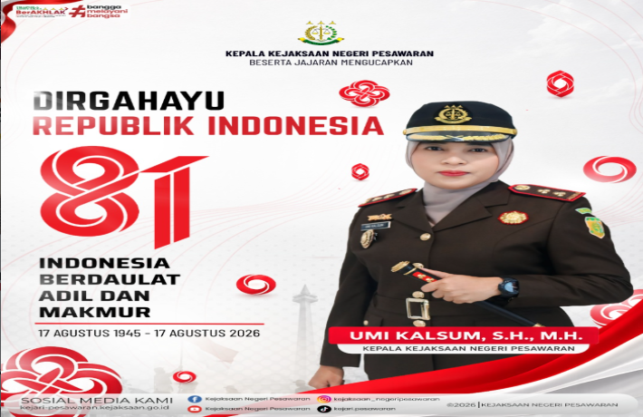 Dirgahayu Republik Indonesia Ke - 81 Tahun 2026