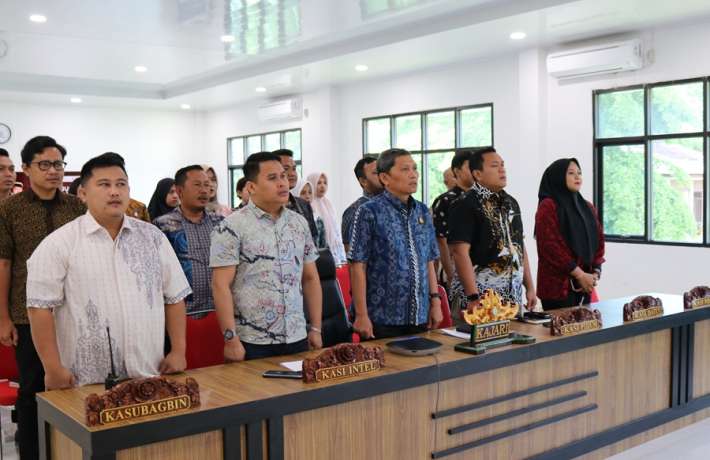 Kunjungan Kerja Virtual Jaksa Agung Republik Indonesia Menjelang Ramadhan