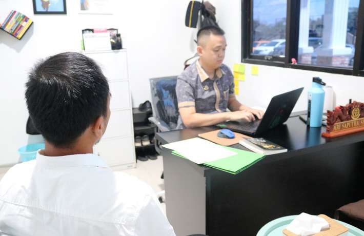 Bidang Intelijen Kejari Pesawaran Melakukan Pemeriksaan Saksi