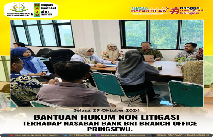 Bantuan Hukum Non Litigasi