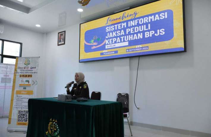 Launching Si-PELUK Sistem Informasi Jaksa Peduli Kepatuhan BPJS